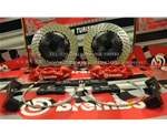 14新款銳志升級(jí)BREMBO剎車套裝四活塞鮑魚著名國(guó)際品牌