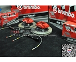 意大利Brembo F40小四活塞專(zhuān)業(yè)剎車(chē)改裝本田飛度