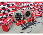 brembo卡宴六活塞剎車套裝意大利原裝正品 適用于奔馳、君威、銳志等車